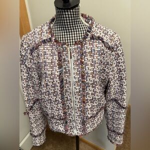 Carolina Belle Multicolor Tweed Jacket